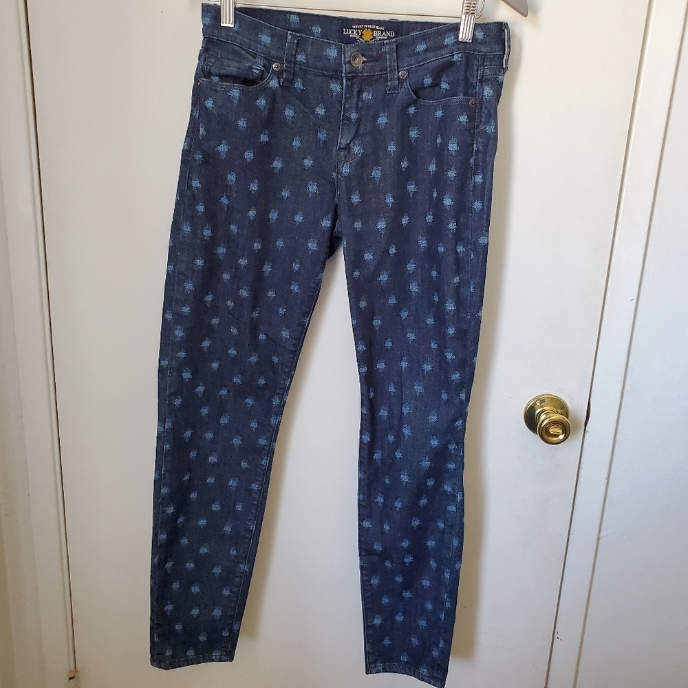 Lucky Brand jeans Sofia‎ Skinny patterned 6/28